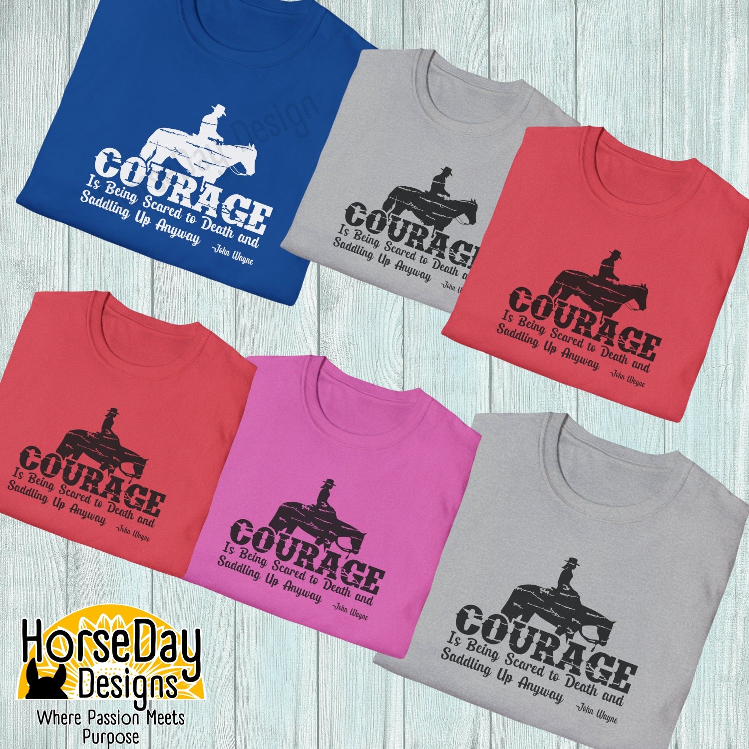 Cowboy and cowgirl t shirts