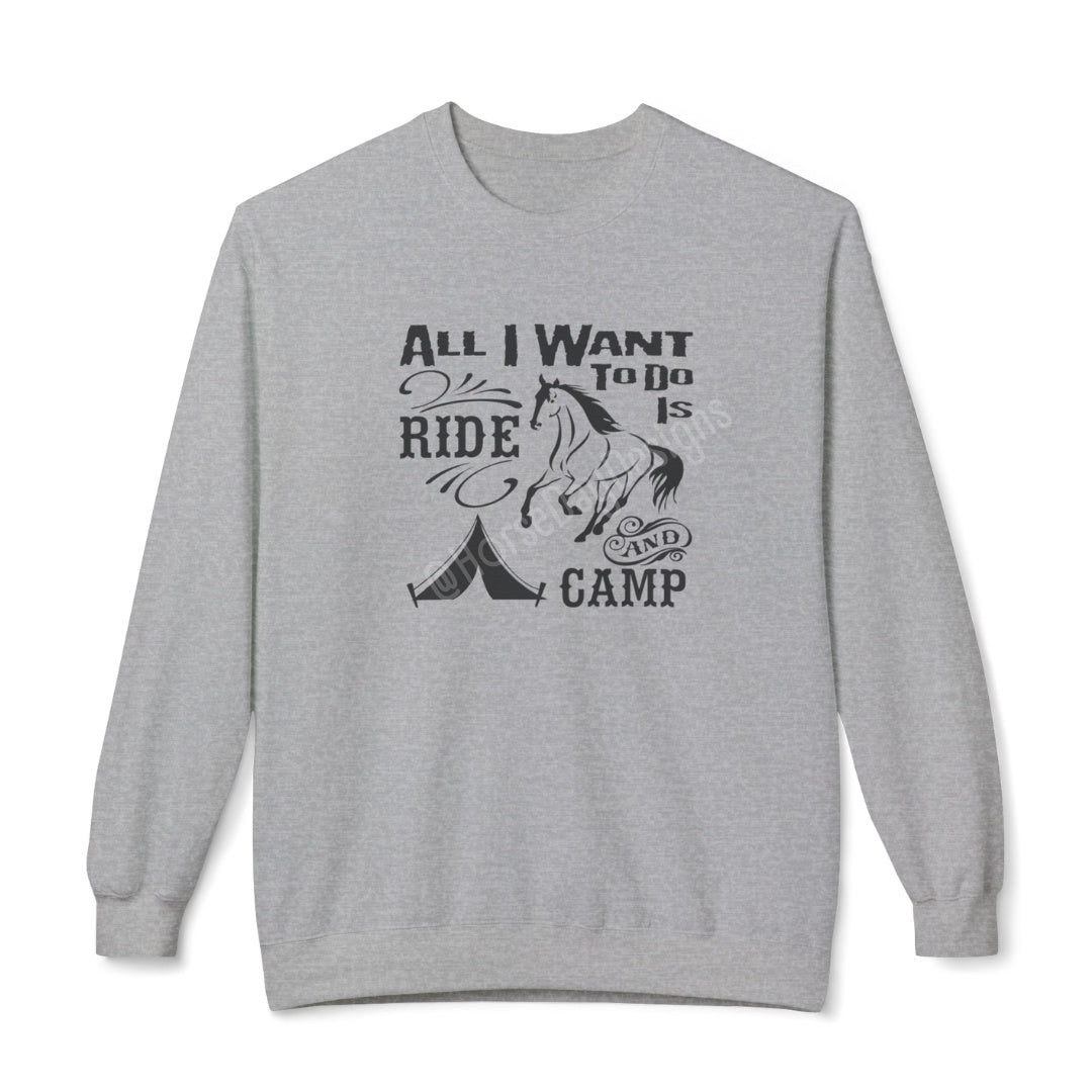 grey horse sweatshirt